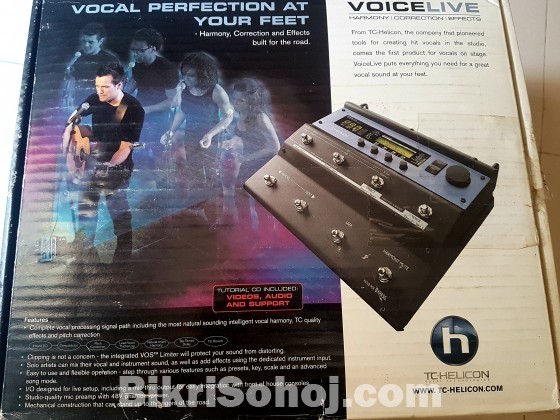 TC Helicon VOICELIVE Vocal Effect Processor